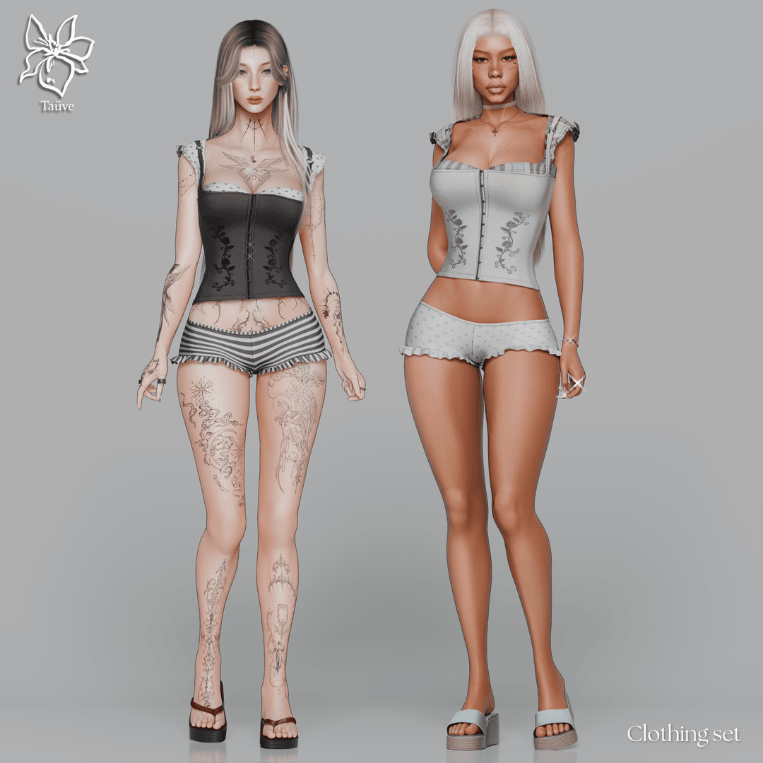 Сет одежды Striped Breeze